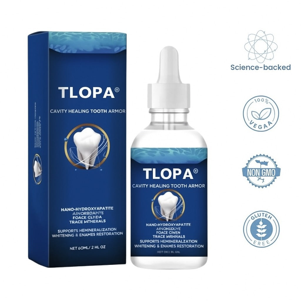 TLOPA® Dental Care Cleans Oral Stains And Plaque Gentle Odor Reduction Fresh Breath Care