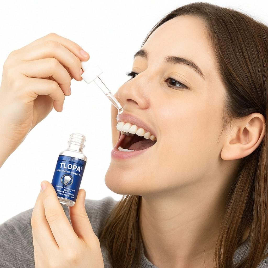TLOPA® Dental Care Cleans Oral Stains And Plaque Gentle Odor Reduction Fresh Breath Care