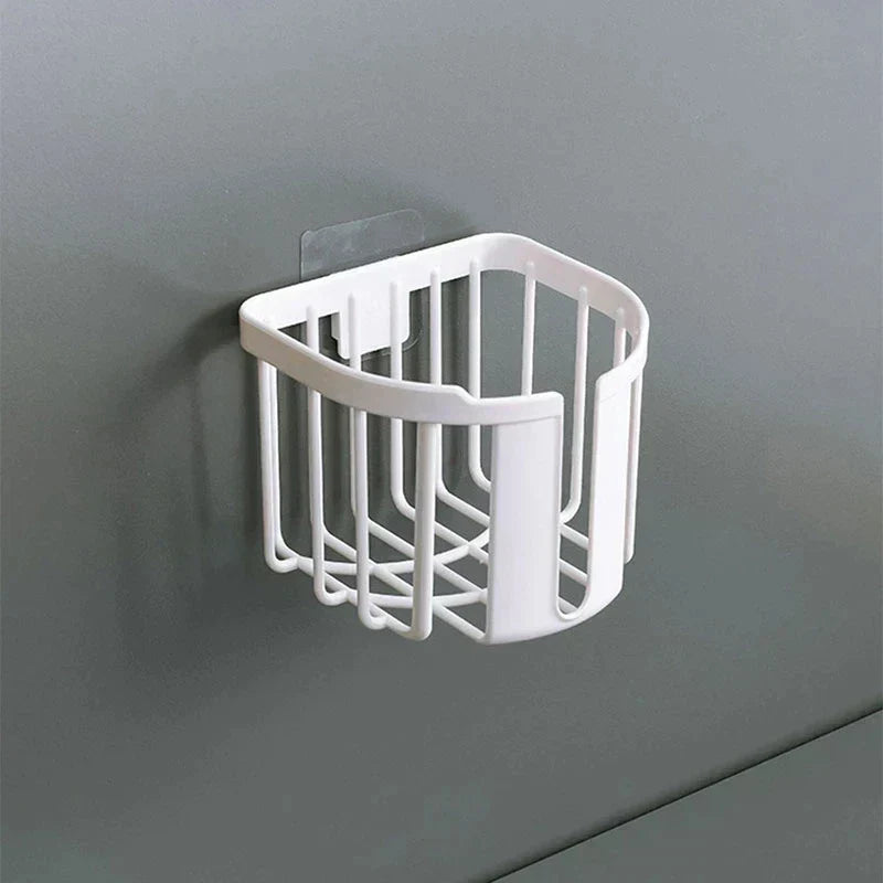 Punch-Free Wall-Mounted Tissue Box for Bathroom & Kitchen