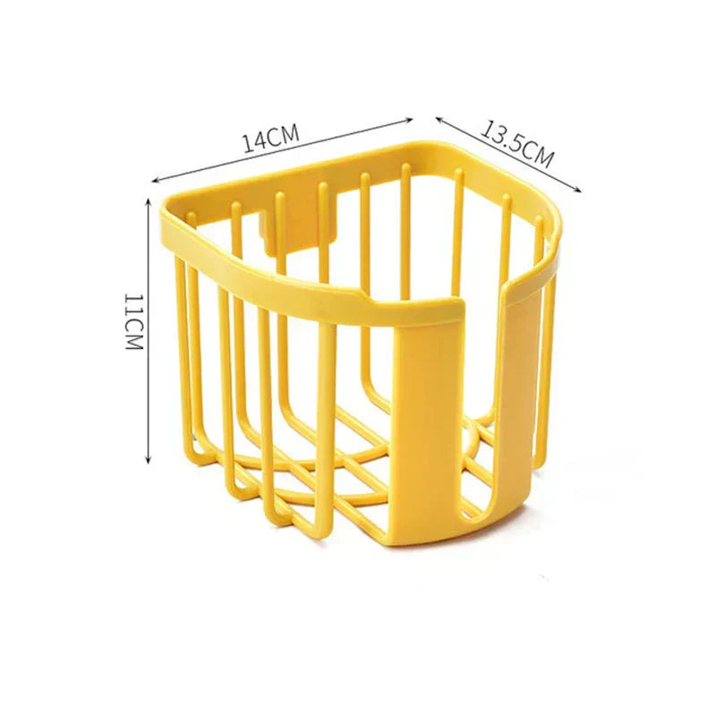 Punch-Free Wall-Mounted Tissue Box for Bathroom & Kitchen