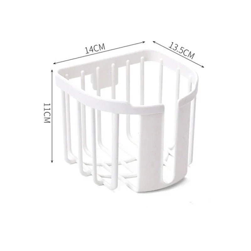 Punch-Free Wall-Mounted Tissue Box for Bathroom & Kitchen