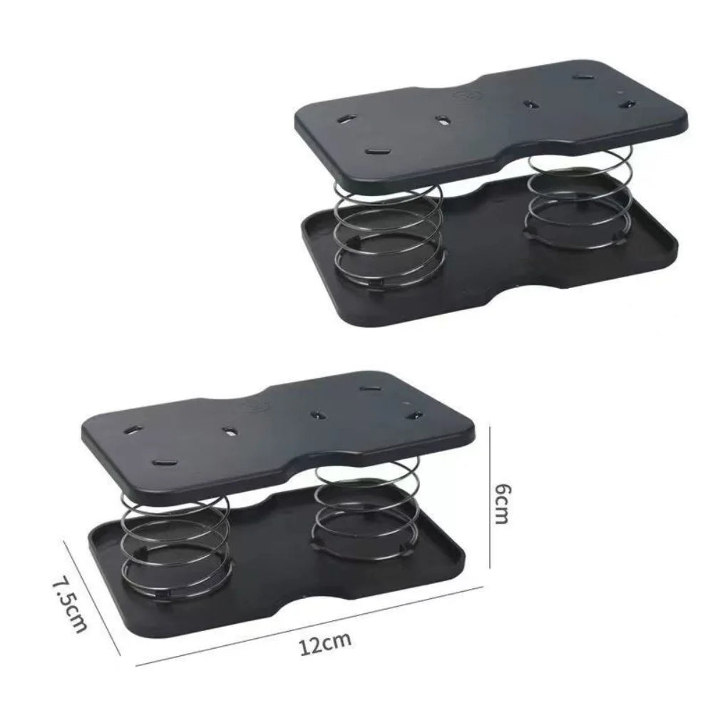 Paper Towel Box Spring Bracket, Automatic Paper Box Bottom Bracket Double Spring Lifting Bracket
