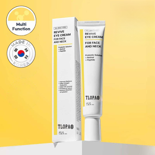 [TLOPA®] Revitalizing Eye Cream, Nourishing And Moisturizing Eye Cream, Brightening, Hydrating And Moisturizing Eye Cream 40ml, Suitable For Sensitive Skin