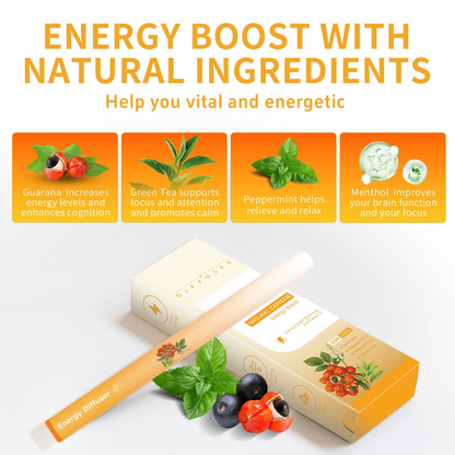 Breathe Bliss™ Energy Herbal Aromatherapy Soothing Stick – Quit smoking, clear your lungs, boost energy, and relieve stress!