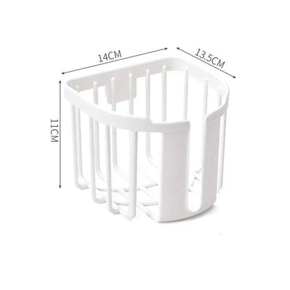 Punch-Free Wall-Mounted Tissue Box for Bathroom & Kitchen