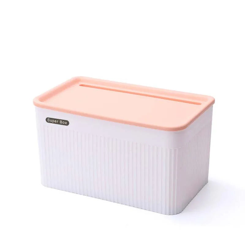 Wall-Mount Waterproof Toilet Paper Holder With Storage Tray