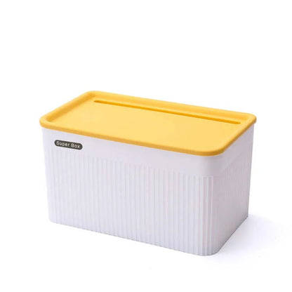 Wall-Mount Waterproof Toilet Paper Holder With Storage Tray