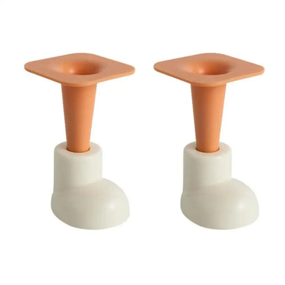 2Pcs DIY Tissue Box Decoration Feet, Self-adhesive Trash Can Hand Hook, Decorations